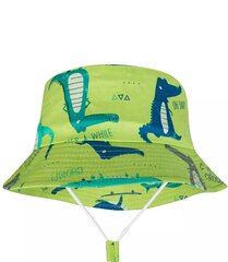 Päikesekaitse müts poistele, roheline hind ja info | Poiste mütsid, sallid, kindad | kaup24.ee