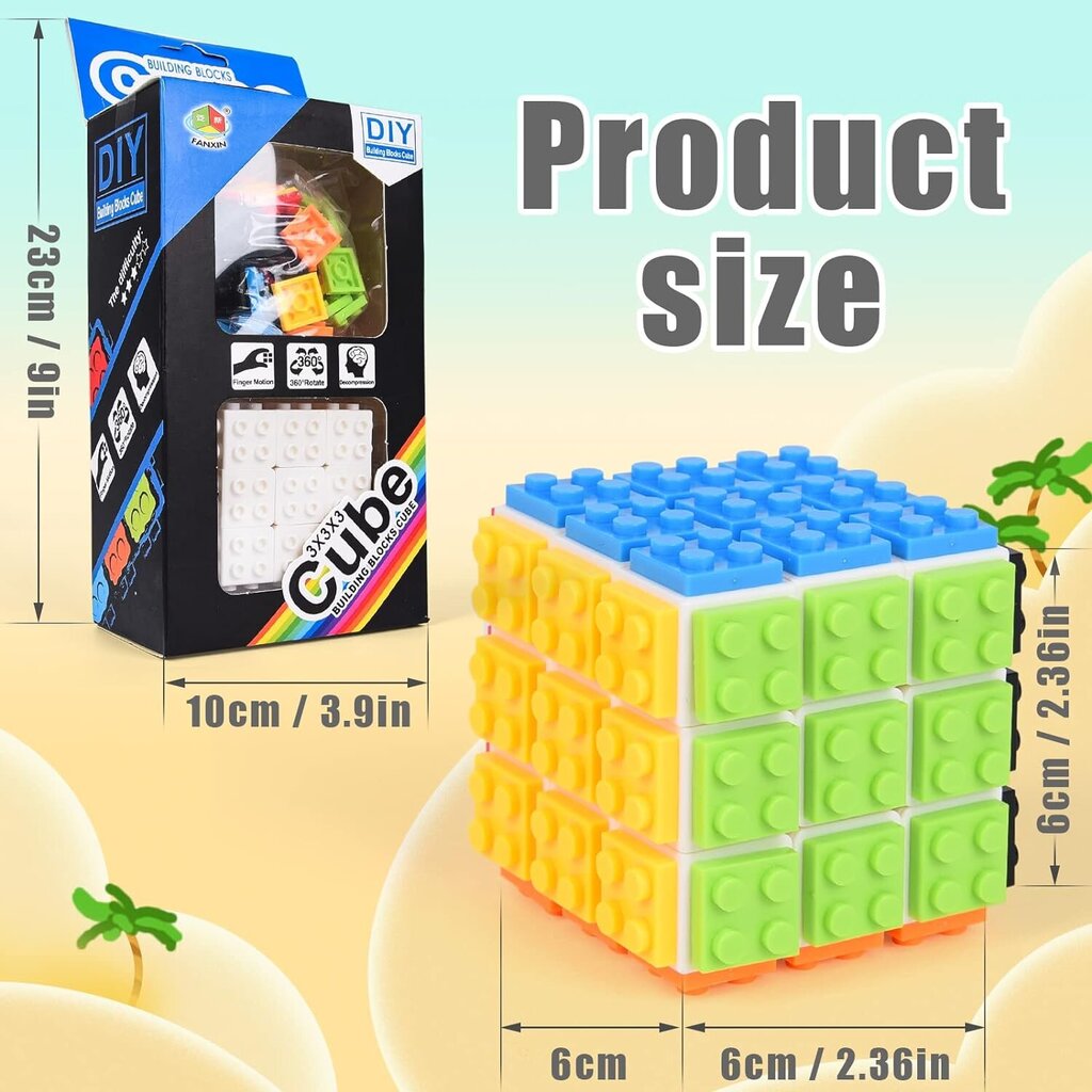 Colmanda Speed ​​​​Cube 3D puslemänguasi lastele цена и информация | Arendavad mänguasjad | kaup24.ee