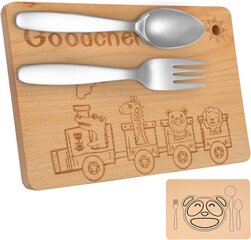 Goodchef laste hommikusöögi komplekt цена и информация | Детская посуда, контейнеры для молока и еды | kaup24.ee