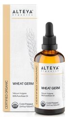 Organic wheat germ oil (triticum vulgare) - nisuidu õli ALTEYA, 100ml цена и информация | Эфирные, косметические масла, гидролаты | kaup24.ee