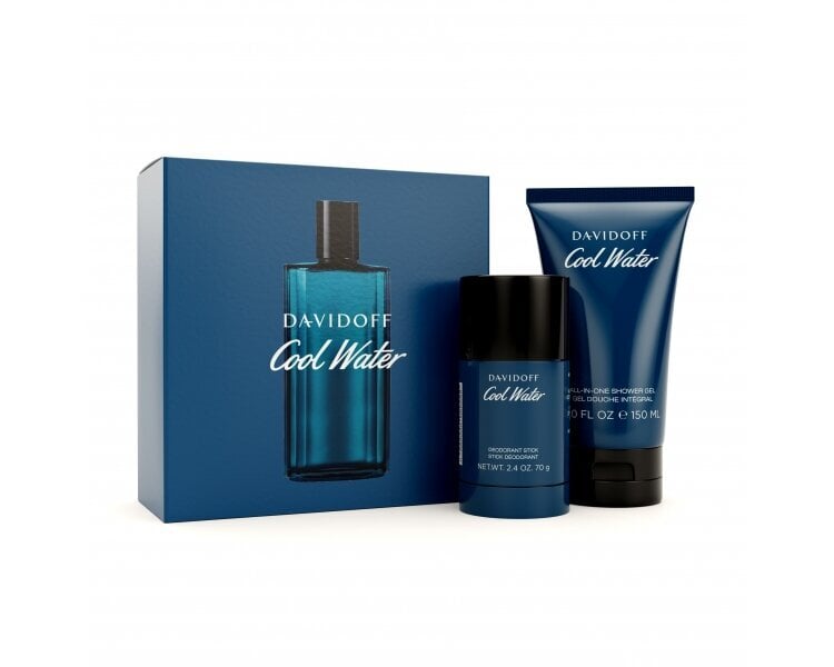 Komplekt meestele Davidoff Cool Water Gift Set hind ja info | Deodorandid | kaup24.ee