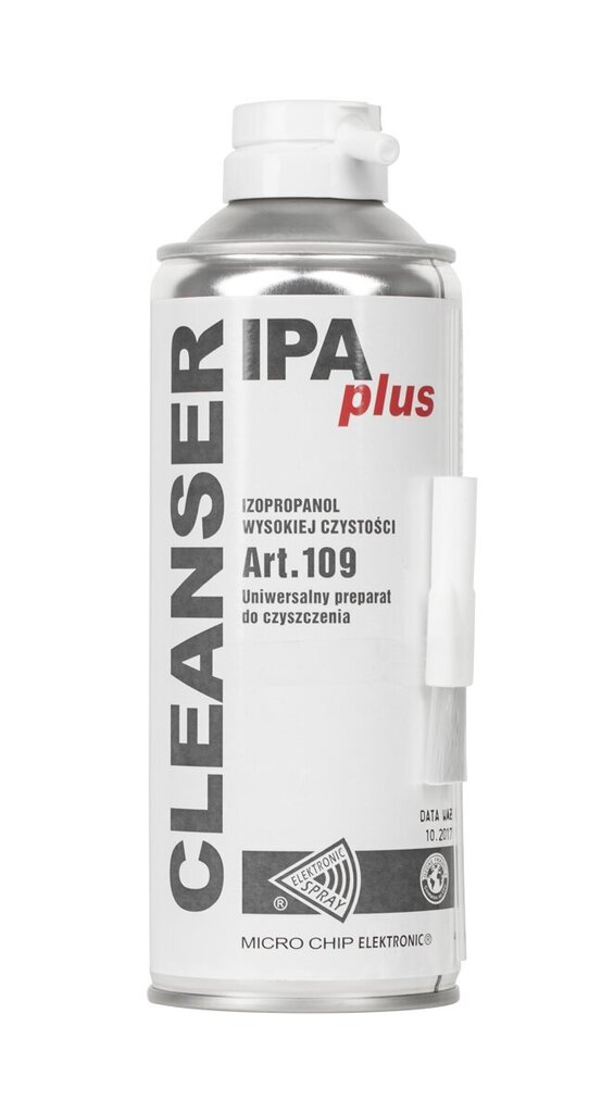 Cleaner IPA Plus 400ml mikrokiip цена и информация | Puhastustarvikud | kaup24.ee