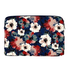 Wonder Sleeve Laptop 13-14 inches blue and camellias POK042641 цена и информация | Компьютерные сумки | kaup24.ee