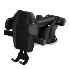 Car holder D-281 to air vent and windshield black цена и информация | Mobiiltelefonide hoidjad | kaup24.ee