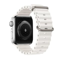 Silicone Watch Loop White hind ja info | Nutikellade ja nutivõrude tarvikud | kaup24.ee