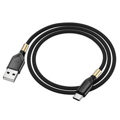 Borofone Cable BX92 Advantage - USB to Type C - 3A 1 metre black цена и информация | Кабели для телефонов | kaup24.ee