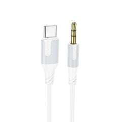 Borofone Cable BL19 Creator 2 in 1 - jack 3,5mm male to 2xjack 3,5mm female - 15 cm black цена и информация | Адаптеры и USB-hub | kaup24.ee