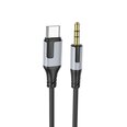 Borofone Cable BL19 Creator 2 in 1 - jack 3,5mm male to 2xjack 3,5mm female - 15 cm black