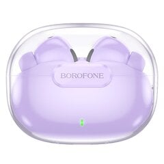 Borofone TWS Bluetooth Earphones BW43 Ice Rhyme Purple цена и информация | Наушники | kaup24.ee