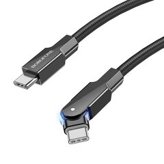 Borofone Cable BU41 Kelly - USB to Type C - 3A 1,2 metres black цена и информация | Borofone 43757-uniw | kaup24.ee