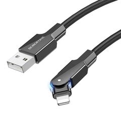 Borofone Cable BU41 Kelly - USB to Type C - 3A 1,2 metres black цена и информация | Borofone 43757-uniw | kaup24.ee