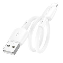 Кабель Borofone Cable BX93 Super Power - USB to Type C - 27W 3A 0,25 metres white цена и информация | Borofone 43757-uniw | kaup24.ee