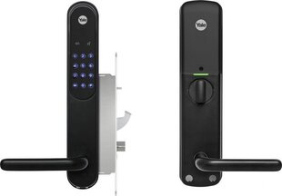 Yale Doorman V2N lukukomplekt, SCN versioon, must hind ja info | Lukud | kaup24.ee