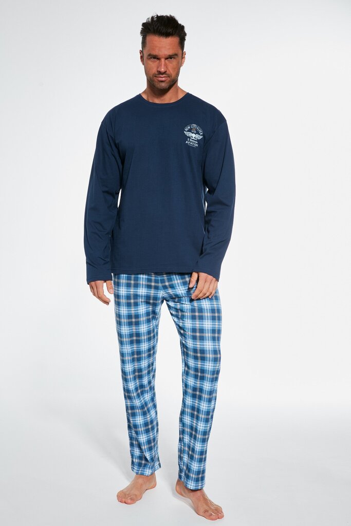 Pidžaamad meestele 5902458221387, sinine hind ja info | Meeste hommikumantlid, pidžaamad | kaup24.ee