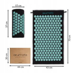 Akupressuuri massaaži matt 73x43 cm hind ja info | Massaažikaubad | kaup24.ee