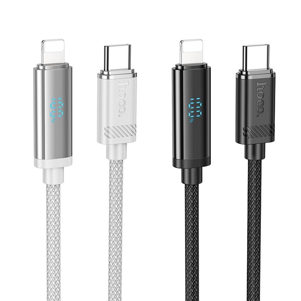 Hoco U127 USB-C to Lightning 27W 1,2m цена и информация | Mobiiltelefonide kaablid | kaup24.ee