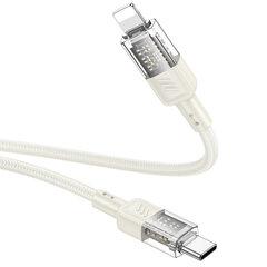 Hoco U129 USB-C to Lightning, läbipaistev цена и информация | Borofone 43757-uniw | kaup24.ee