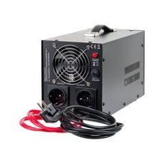 инвертор kemot ups prosinus-1500/24 с функцией зарядки 24v 230v 1500va/1050w - черный цена и информация | Источники бесперебойного питания (UPS) | kaup24.ee