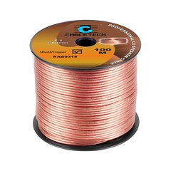акустический кабель 1,0 мм цена и информация | Текстильные провода и клеммные колодки | kaup24.ee