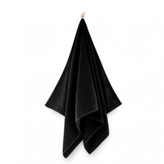 Kiwi 2 rätik 30x50 must hind ja info | Rätikud, saunalinad | kaup24.ee