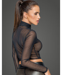 Сексуальная футболка Noir Handmade, черный цвет, L цена и информация | Сексуальное женское белье | kaup24.ee