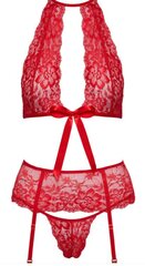Комплект нижнего белья Kissable, красный цвет, L/XL цена и информация | Сексуальное женское белье | kaup24.ee