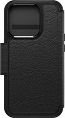 Otterbox kaitsekest Strada MagSafe Wallet, iPhone 15 Pro, must hind ja info | Telefoni kaaned, ümbrised | kaup24.ee