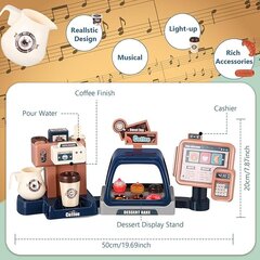 Детское кафе с кассой Coffee Machine цена и информация | Игрушки для девочек | kaup24.ee
