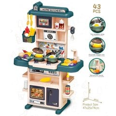 Игровая кухня Kitchen Chef цена и информация | MUST Металлическая бутылочка с Ярким рисунком (без BPA) (500ml) для мальчиков от 3+ лет Серая с Машинкой | kaup24.ee