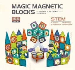 Магнитный конструктор Magnetic Blocks цена и информация | Игрушки для мальчиков | kaup24.ee