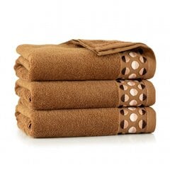 Zen 2 rätik 50x90 pruun hind ja info | Rätikud, saunalinad | kaup24.ee