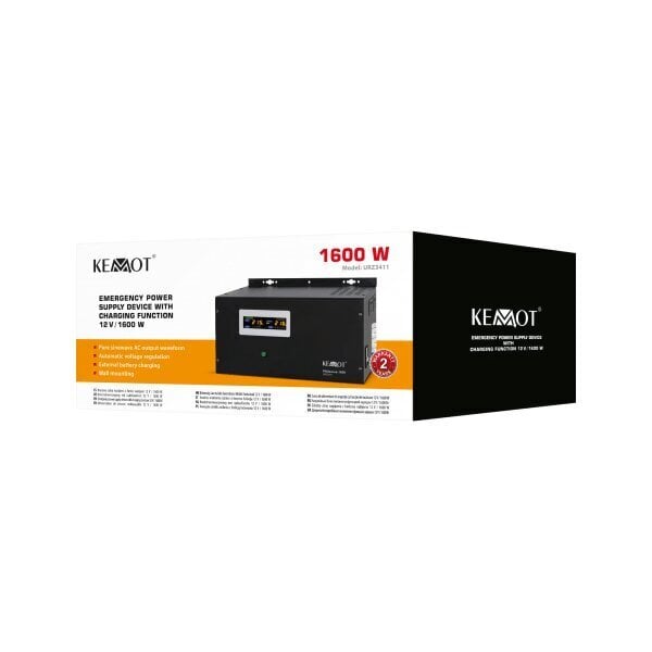 Kemot 12V 230V 3000VA/1600W hind ja info | Puhvertoiteallikad (UPS) | kaup24.ee