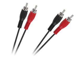 2 x RCA Cable - 2 x RCA 5M Стандарт цена и информация | Кабели и провода | kaup24.ee