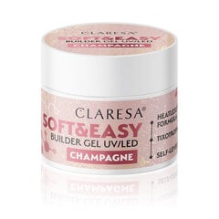 Polügeel Claresa Soft&Easy Builder Gel, 12g цена и информация | Лаки для ногтей, укрепители для ногтей | kaup24.ee