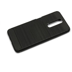 POCO X2 - чехол для телефона Forcell Carbon - черный цена и информация | Чехлы для телефонов | kaup24.ee