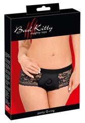 Aluspüksid Bad Kitty Strap-on, must, L hind ja info | Naiste sekspesu | kaup24.ee