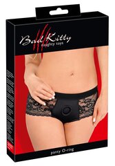 Трусики Bad Kitty Strap-on, черные, XXL цена и информация | Сексуальное женское белье | kaup24.ee