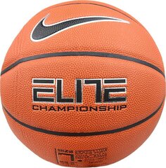 Korvpall Nike Elite Championship 8-Panel, suurus 7 цена и информация | Баскетбольные мячи | kaup24.ee