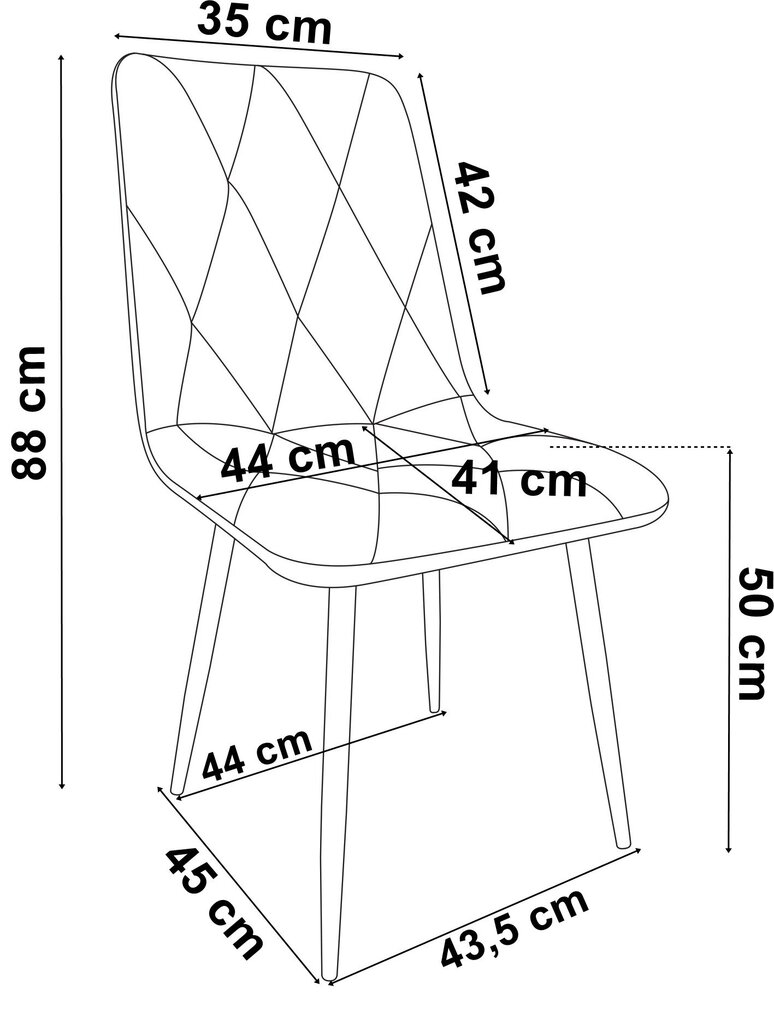 Tool Madison, hall hind ja info | Kontoritoolid | kaup24.ee