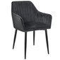 2 tooli Akord SJ.040, musta värvi hind ja info | Söögitoolid, baaritoolid | kaup24.ee