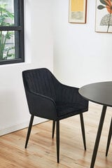 2 tooli Akord SJ.040, musta värvi hind ja info | Söögilaua toolid, köögitoolid | kaup24.ee
