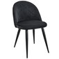 2 tooli Akord SJ.077, musta värvi hind ja info | Söögitoolid, baaritoolid | kaup24.ee
