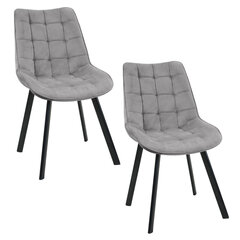 2 tooli Akord SJ.22, halli värvi hind ja info | Söögilaua toolid, köögitoolid | kaup24.ee