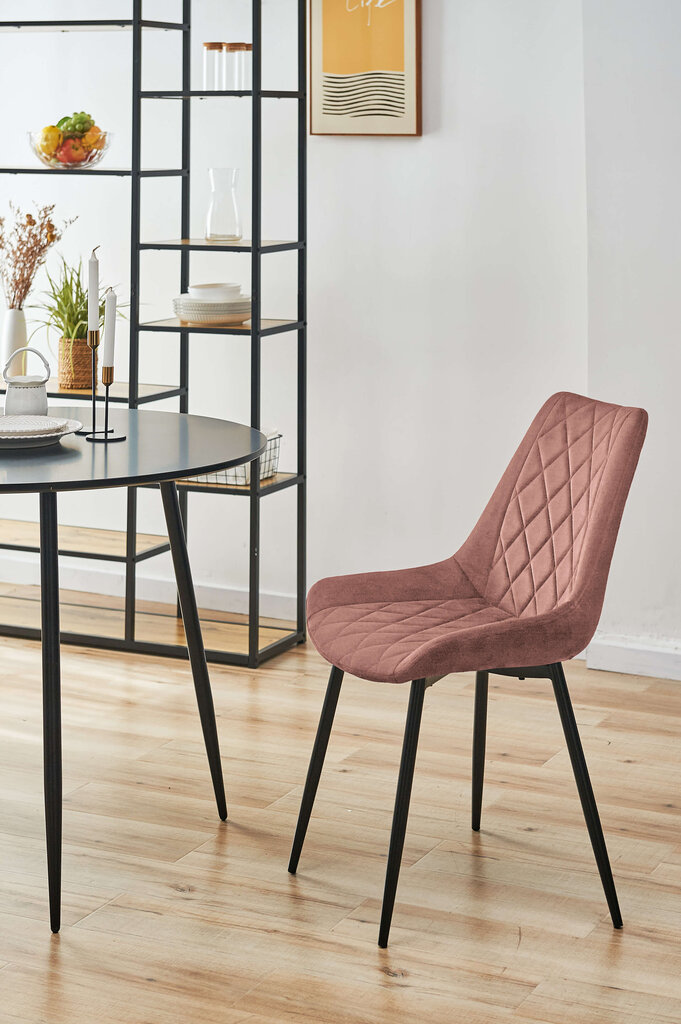 Komplektis 4 tooli Akord SJ.0488, roosa hind ja info | Söögitoolid, baaritoolid | kaup24.ee
