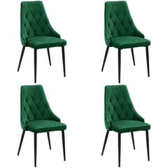 4 tooli Akord SJ.054, roheline, komplekt Akord SJ.054 hind ja info | Söögilaua toolid, köögitoolid | kaup24.ee