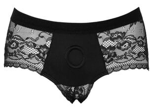 Трусики Bad Kitty Strap-on, черные, XL цена и информация | Сексуальное женское белье | kaup24.ee
