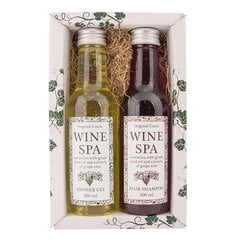 Kosmeetiline komplekt juuksešampoon ja dušigeel Wine Spa, 200x200ml цена и информация | Масла, гели для душа | kaup24.ee