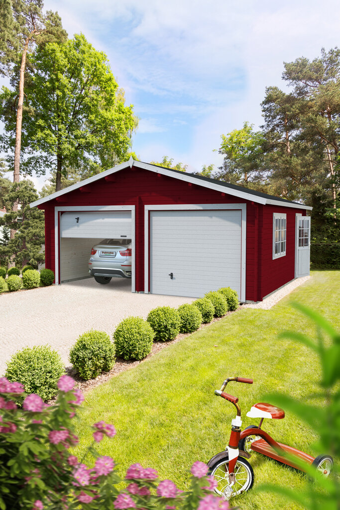 Garaaž Roger 28,4 m² 2-le autole tõsteustega hind ja info | Kuurid ja aiamajad | kaup24.ee