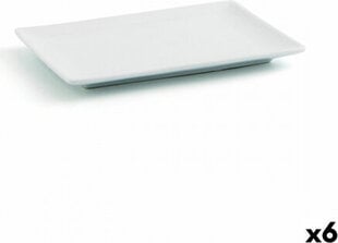 поднос для закусок Quid Gastro Fun Керамика Белый (6 штук) цена и информация | Посуда, тарелки, обеденные сервизы | kaup24.ee