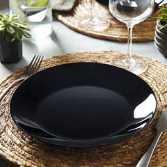 Набор посуды Arcopal Zelie Чёрный Cтекло 18 Предметы цена и информация | Посуда, тарелки, обеденные сервизы | kaup24.ee